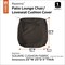 Classic Accessories Ravenna Water-Resistant 25x25x5" Patio Seat Cushion Cover, Espresso 60-351-016601-RT - alternate 9